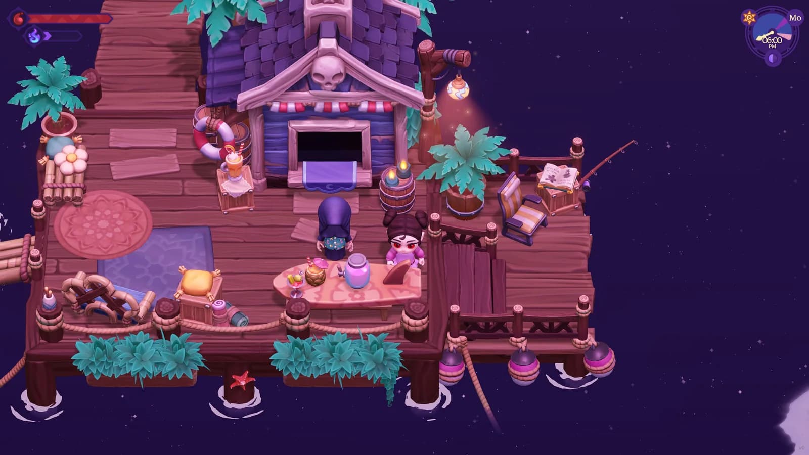 Official Moonlight Peaks pier scene used as context for the Aquarium collection